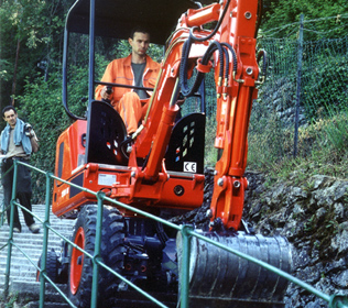 1500 Mobile - Durchgangsbreite weniger als ein Meter