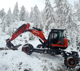 R1055 Forester - Boom's pipes on the left