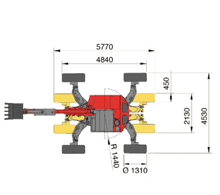 R1255 Big Foot - Upper view