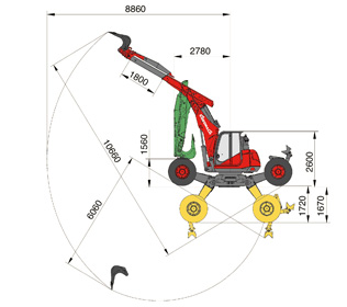 R1255 Forester - Vista lateral