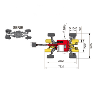 R145 Forester Long - Draufsicht