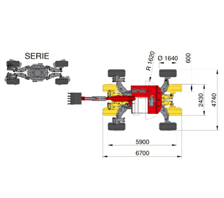 R145 Big Foot - Upper view