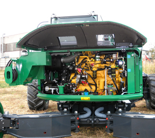 R145 Big Foot Forester - Možnost instalace tří čerpadel