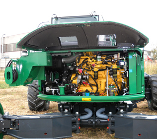 R145 Big Foot Forester - Possibility to install three pumps