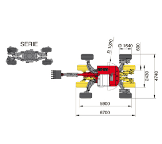 R145 Forester - Upper view