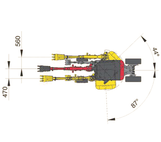 R25 - Horní pohled