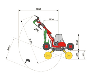 R45 Big Foot - Vue latérale