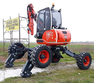 R45 Big Foot Forester - model with stabilizer