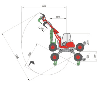 R45 Forester - Vista lateral