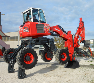 R555H Big Foot Forester - Zampe anteriori idrauliche (modello Forester)