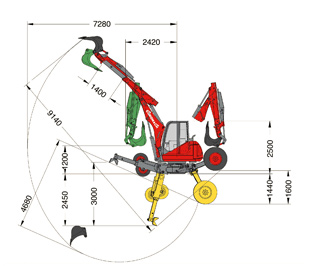 R555H - Vista lateral