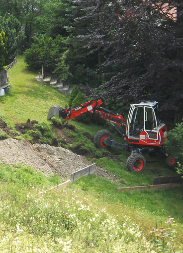 Snow excavator