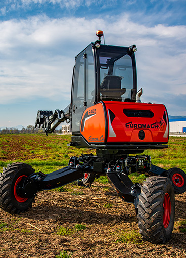 Walking excavator R455