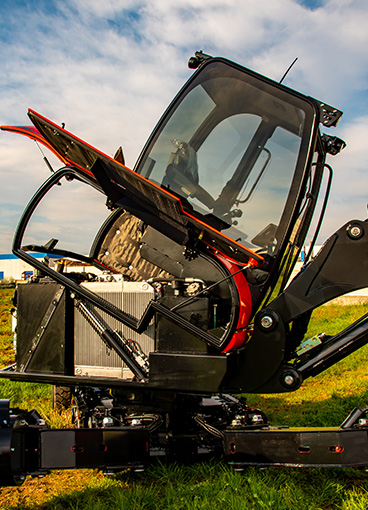 Walking excavator R455