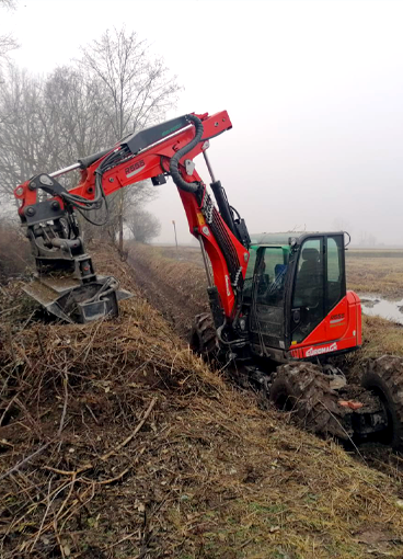 Spider excavator